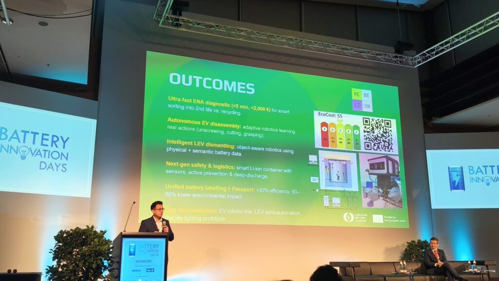 Circular Battery Cluster presentation